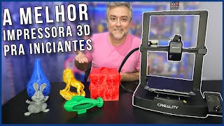 A MELHOR IMPRESSORA 3D PRA QUEM TÁ COMEÇANDO Creality Ender 3 V3 SE Análise completa [upl. by Azelea]