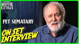 PET SEMATARY  Onset Interview with John Lithgow quotJud Crandallquot [upl. by Garrett]