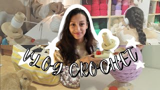 OVILLANDO TODA MI LANA💎  VLOG CROCHET 🎀💗 [upl. by Tica]