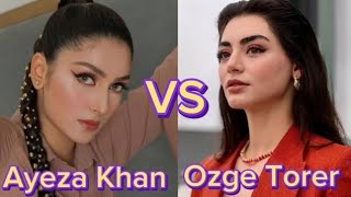 Geceler  Gejala  kizlar  Turkish song remix Arabic remix song Ayeza Khan vs ozge torer views [upl. by Saile]