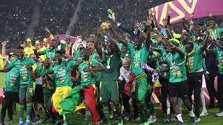 Senegal Trophy Lift TotalEnergies AFCON 2021 [upl. by Haeel978]