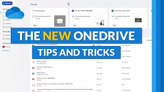 Microsoft OneDrive Tips and Tricks  The All New OneDrive [upl. by Aleekahs]