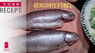 Forel roken op COBB barbecue [upl. by Derdle]