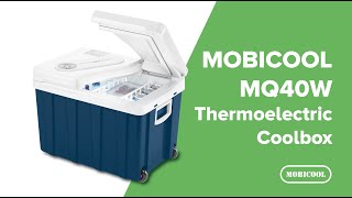 MOBICOOL  MQ40W Thermoelectric Coolbox [upl. by Alaj]