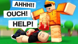 ROBLOX KILL REALISTIC NPC [upl. by Lowell]