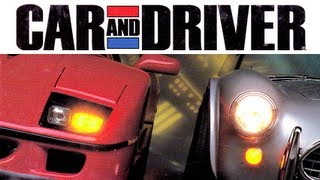 LGR  Car and Driver  DOS PC Game Review [upl. by Latsyrk]