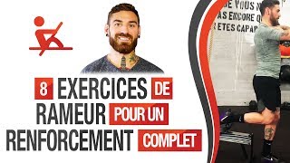 8 Exercices de Rameur Pour un Renforcement Complet [upl. by Lleuqar134]