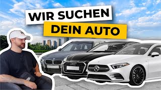 WIR SUCHEN DEIN AUTO 01🔍🚗 Hilfe ich brauch ein Auto autokauf [upl. by Danella]