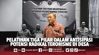 BNPT Berikan Pelatihan Mengantisipasi Potensi Radikal Terorisme Kepada Tiga Pilar di Surabaya [upl. by Bik788]