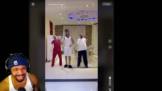 First Time Reacting to the viral Diamond Platnumz Shu Dance Challenge  TFLA [upl. by Cence]