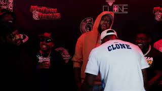 Charlie Clips vs Clone hosted by John John Da Don Rap Battle [upl. by Boggers]