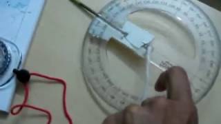 Base plate Compass amp Home made Clinometer used in Astronomy [upl. by Eibo261]