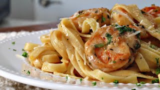 20 Minute Cajun Shrimp Scampi Recipe  Better than Red Lobster [upl. by Tien]