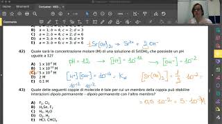 Test Medicina 2020  Commento CHIMICA [upl. by Emie858]