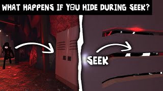 WHAT happens IF you HIDE DURING SEEK [upl. by Meid]