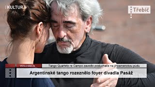 Argentinské tango rozeznělo foyer divadla Pasáž [upl. by Ewan540]