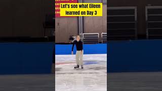 How Ailing Eileen Gu learns to skate [upl. by Anaira]