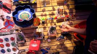 Hasbro Toy Fair 2011  Beyblade [upl. by Norga383]