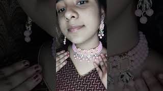 Jewellery review share korlam shorts shortvideo review meesho trending youtubeshorts youtube [upl. by Katt]