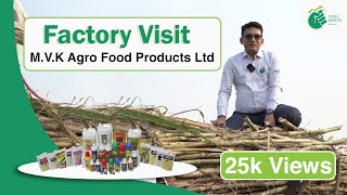 MVK Agro Food Products Ltd  Factory Visit of 2500 T Sugar Production Plant [upl. by Cordle]