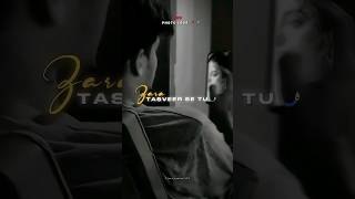 LYRICAL VIDEO  Zara Tasveer Se Tu  Srk Song   Full Screen Whatsapp Status 💖lyxedits [upl. by Ahseid]