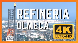 REFINERÍA OLMECA  DRON 4K [upl. by Ynnub]