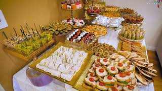 catering food ideas 010  Buffet Table Decorating Ideas  finger food ideas for party [upl. by Anaiad]