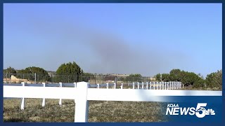 White Butte Fire at Fort Carson grows to 50 acres [upl. by Paradies830]