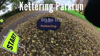 Kettering Parkrun 16th Nov 2024 [upl. by Lilias]