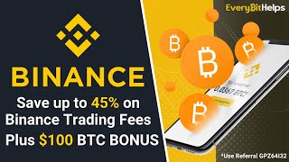 Binance Referral Code 2024 Plus How to Save up to 45 on Binance Trading Fees [upl. by Aela834]