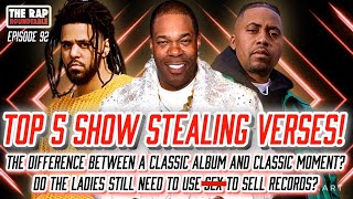 Ep 92  Top 5 Show Stealing Verses  Andre 3000 Wants To Rap Again  Does S3x Still Sell  More [upl. by Meilen224]