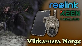 VILTKAMERA I AKSJON  Reolink KEEN Ranger PT 4G [upl. by Wehhtam]