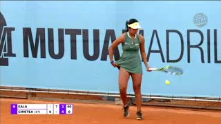 Alexandra Eala vs Sorana Cirstea Highlights 3rs set [upl. by Joelie875]