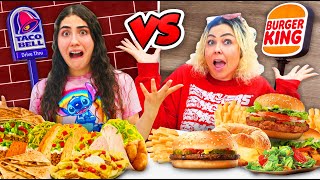 Eating the ENTIRE Fastfood Menu Challenge [upl. by Mosera]