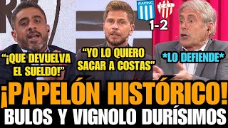 Periodistas DESTR0ZAN a RACING tras DURA DERROTA con Talleres de Escalada 🔥 CRUCE con el Cai Aimar [upl. by Juliet]