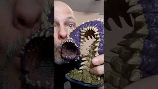 Purple Worm Miniature Unboxing  DampD Icons of the Realms dnd shorts [upl. by Erminie]