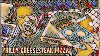 Dominos Philly Cheesesteak Pizza Taste Test [upl. by Letrice]