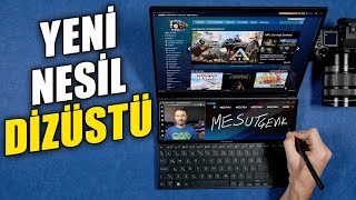 Bu bir tablet değil Çok güçlü bir dizüstü  ASUS Zenbook Pro Duo OLED [upl. by Eignav916]