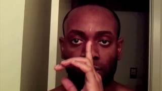 How To Cut Black Mens Hair Grooming Hairline Tutorial [upl. by Nauqan]