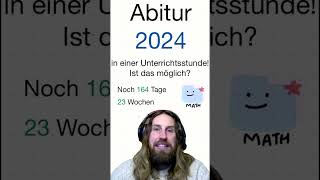 Fachabitur 2024 in einer Unterrichtsstunde [upl. by Rector81]