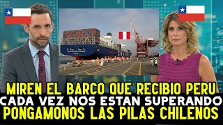 ¡NO AGUANTAN PRENSA CHILENA REACCIONA MOLESTA al BARCO mas GRANDE del MUNDO que LLEGO a PERU [upl. by Adnuhs]