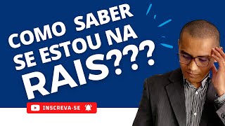 Como saber se a empresa enviou os meus dados para RAIS I CONSULTA TRABALHADOR I [upl. by Mae]