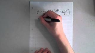 Capacitance of A Cylindrical Capacitor With Two Dielectric Materials [upl. by Annoya]