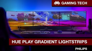 Tech Review Philips Hue Play  Gradient Lightstrips For Monitors [upl. by Wera]