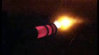 Explosive 1800 Round Continuous Fire Minigun Overheat at Night [upl. by Lattimer750]