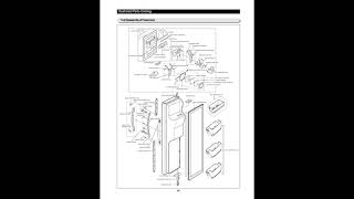 Diagrama de nevera samsung RS24 RS25 RS26RS27 [upl. by Vallery]