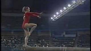 Alyssa Beckerman  1998 Copa Gimnastica  Balance Beam [upl. by Frederique]