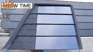 Solar Roof Tiles Installation [upl. by Ebag953]