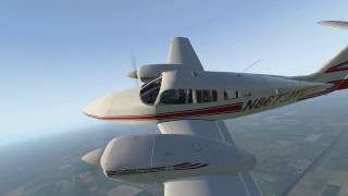 AeroSphere Piper Turbo Seminole Xplane1011 [upl. by Ehsom]