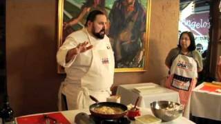 US Chicken Marsala by Chef Angelo Sanelli [upl. by Dworman]